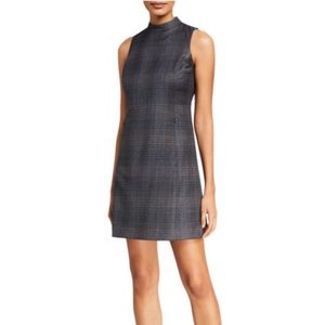Theory solf plaid dress